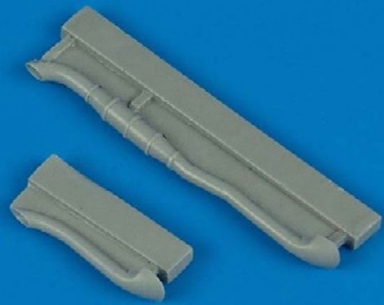Picture of 1/72 Spitfire Mk IX Exhausts Round for ITA &amp; BIL (D)