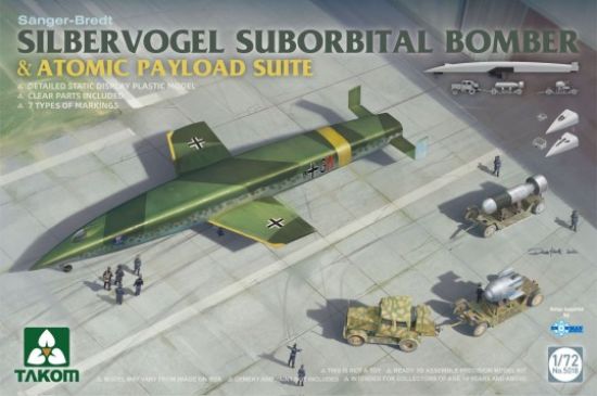 Picture of 1/72 Silbervogel Suborbital Bomber & Atomic Payload Suite