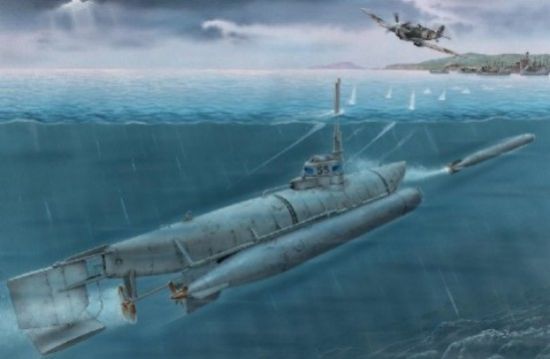 Picture of 1/72 Special Navy Biber German Midget Submarine