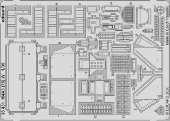 Picture of 1/35 Armor- M4A3(76)W for MGK
