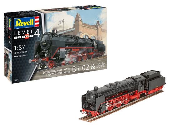 Picture of 1/87 BR02 German Express Steam Locomotive w/T30 Tender
