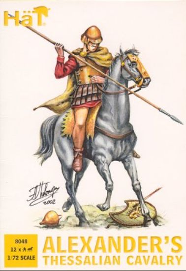 Picture of Alexanders Thessalian Cavalry w/Horses (24) 1/72 Hat