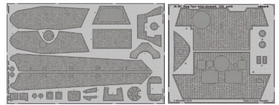 Picture of 1/35 Armor- King Tiger Initial Zimmerit for TAO(D)