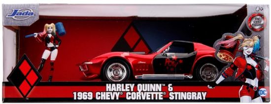 Picture of 1/24 1969 Chevy Corvette Stingray w/Harley Quinn Figure