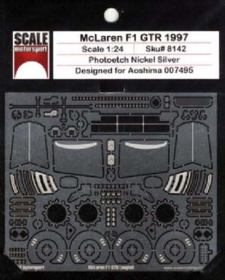 Picture of 1/24 1997 McLaren F1 GTR Photo-Etch Detail Set For AOS