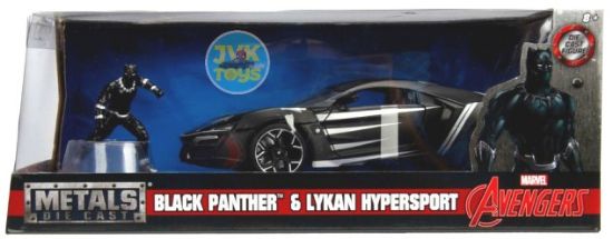Picture of 1/24 Avengers Lykan Hypersport w/Black Panther Figure