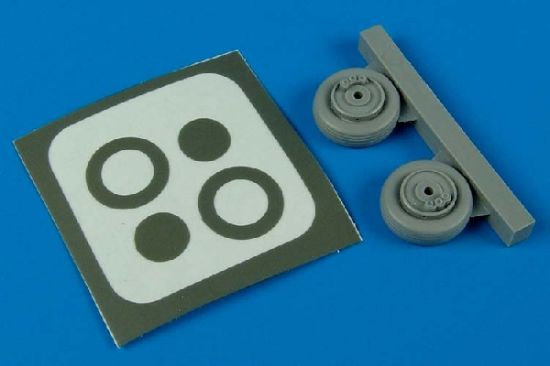 Picture of 1/72 SAAB Tunnan J/S 29 Wheels & Paint Masks For HLR (D)