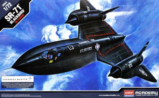 Picture of 1/72 SR71A Blackbird USAF Fighter