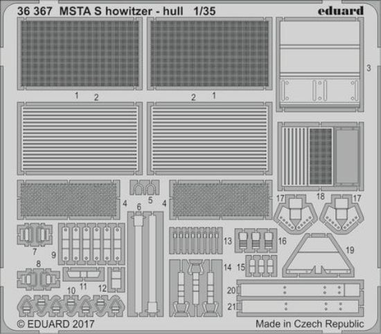 Picture of 1/35 Armor- MSTA S Howitzer Hull for ZVE(D)