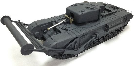 Picture of 1/35 Churchill TLC (Tank Landing Craft) Type A Tank w/Carpet Laying Devices