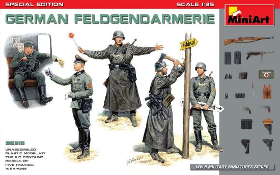 Picture of 1/35 German Field Police (5) w/Weapons (Special Edition)