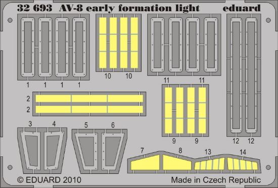 Picture of av8 Early Formation Light for TSM (Painted) 1/32 Eduard