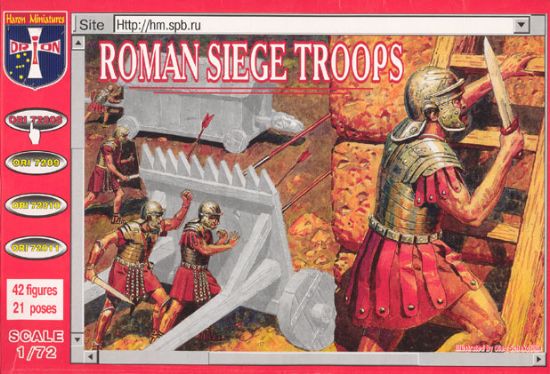 Picture of 1/72 Roman Siege Troops (42)