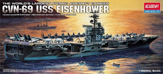 Picture of 1/800 USS Eisenhower CVN69 Aircraft Carrier