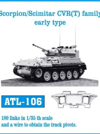 Picture of 1/35 Scorpion/ Scimitar CVR(T) Early Track Set (180 Links) (D)