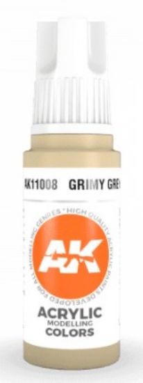 Picture of Grimy Grey Acrylic Paint 17ml Bottle