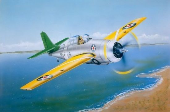 Picture of Grumman F4F-3 Wildcat Early Version, 1/32 by Trumpeter, Model Airpla