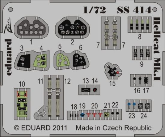 Picture of Grumman Hellcat Mk.I (self adhesive) (designed to Be US