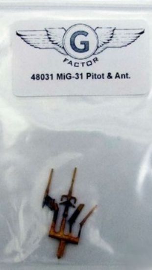 Picture of 1/48 MiG31 Brass Pitot & Ant. for AGK (D)