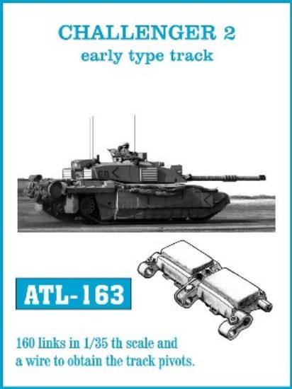 Picture of 1/35 Challenger II Early Track Set (160 Links) (D)