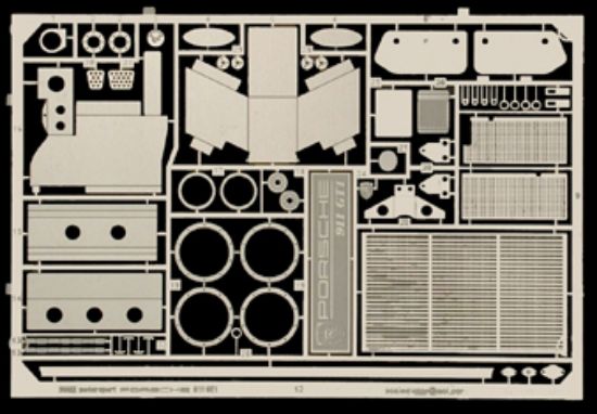 Picture of 1/24 1996 Porsche 911 GT1 Photo-Etch Detail Set For TAM