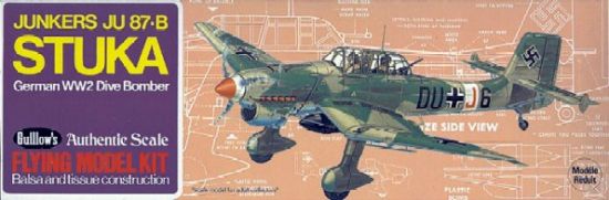 Picture of Guillow GUI508 Junkers JU-87B Stuka Flying Airplane Model Kit