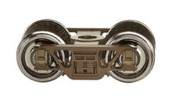 Picture of HO Andrews Leaf Spring Trucks w/Metal Wheels (1pr)