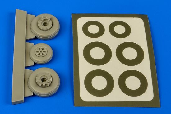Picture of 1/48 OV1 Mohawk Wheels & Paint Masks For ROD
