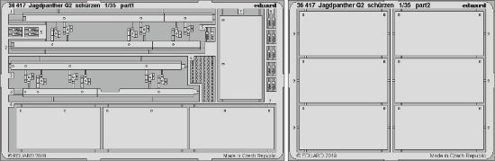 Picture of 1/35 Armor- Jagdpanther G2 Schurzen for MGK(D)