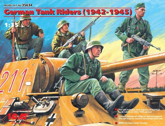 Picture of 1/35 German Tank Riders 1942-45 (4)