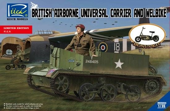 Picture of 1/35 British Airborne Universal Carrier & Welbike (Ltd Edition)