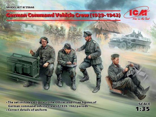 Picture of 1/35 German Command Vehicle Crew 1939-1942 (4)
