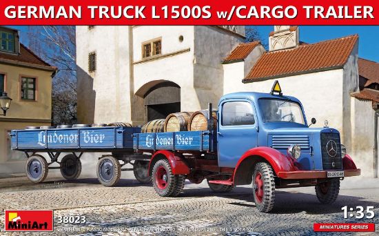 Picture of 1/35 German L1500S Truck w/Cargo Trailer