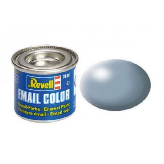 Picture of 14ml Enamel Grey Silk Tinlets (6/Bx)