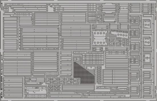 Picture of Eduard Photoetch (Zoom) 1:35 - Stryker Exhaust Deflector (Trumpeter) - EDPTP096