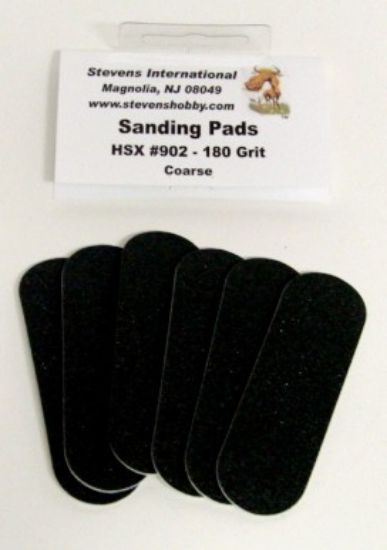 Picture of 180 Grit Coarse Waterproof Sanding Pads for #901 (6/Bag)
