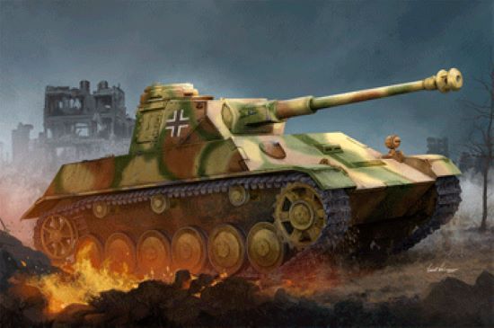 Picture of 1/35 German PzKpfk III/IV Tank w/Einheitsfahrgestell Small Turret