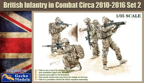 Picture of 1/35 British Infantry in Combat 2010-16 Set 2 (4) (New Tool)