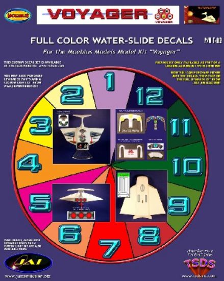 Picture of 1/72 The Voyager Decal Set for MOE