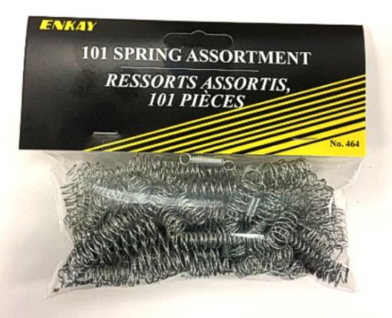 Picture of 101pc Assorted Small Metal Springs (Bagged)