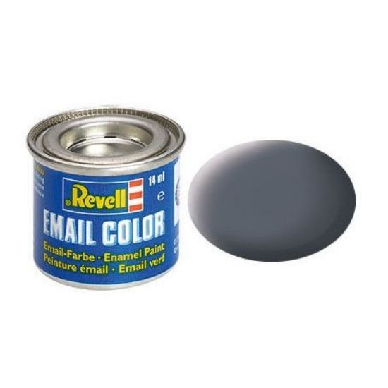 Picture of 14ml Enamel Dust Grey Mat Tinlets (6/Bx)