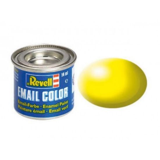 Picture of 14ml Enamel Luminous Yellow Silk Tinlets (6/Bx)