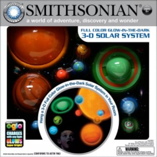 Picture of Smithsonian Glow-in-the-Dark 3D Solar System