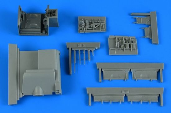 Picture of 1/48 Harrier T2/T4/T8 Wheel Bay For KIN (Resin)