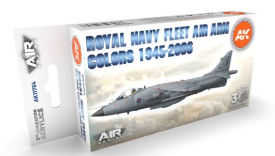 Picture of Air Series: Royal Navy Fleet Arm Aircraft 1945-2006 Acrylic Paint Set (6 Colors) 17ml Bottles