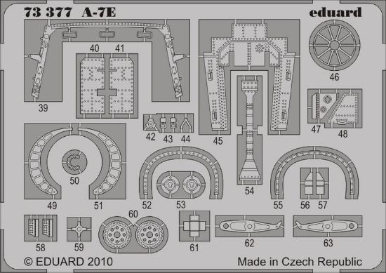 Picture of Eduard 1/72 Scale A-7E Corsair Interior/Exterior S.A. (for Hobby Boss)