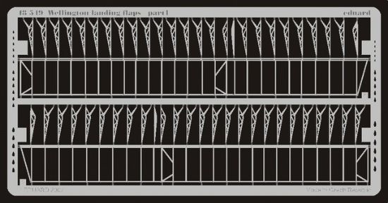 Picture of Eduard Accessories - Vickers Wellington Landing Flaps (designed to Be Assembl