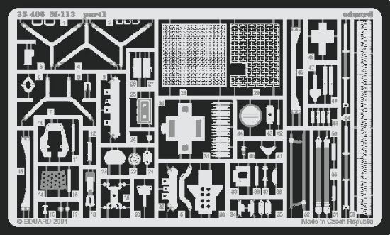 Picture of Eduard Models Armor- M113 -- Plastic Model Vehicle Accessory -- 1/35