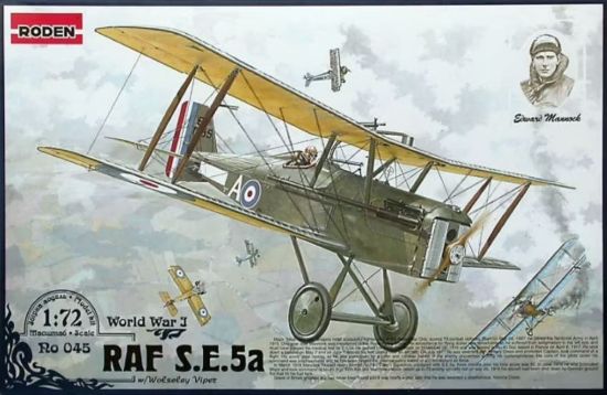 Picture of 1/72 SE5a Royal AF Fighter w/Wolseley Viper Engine