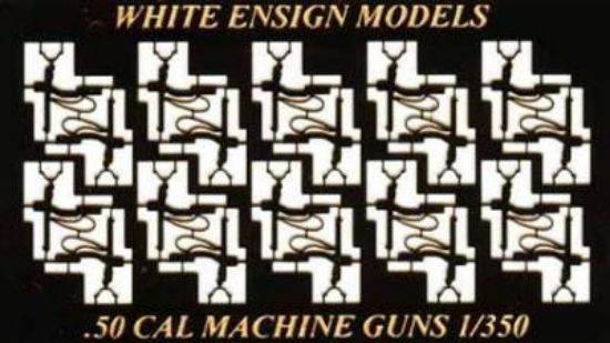Picture of 1/350 USN .50cal Water-Cooled MG Single (20pcs)